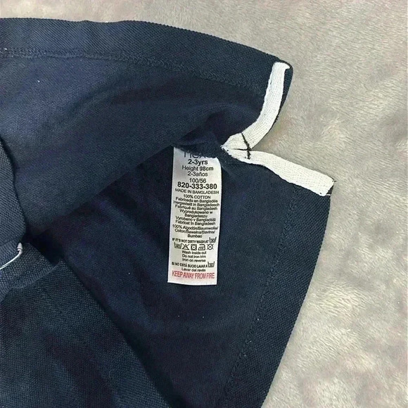 Next - Short sleeve polo shirt. Size  2-3 years - Picture 3 of 5